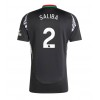 Arsenal William Saliba #2 Auswärtstrikot 2024-25 Kurzarm